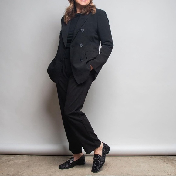 L’idea by Lori Black Gliter Leather with Bit Loafers size 38 / 8 - Picture 2 of 7